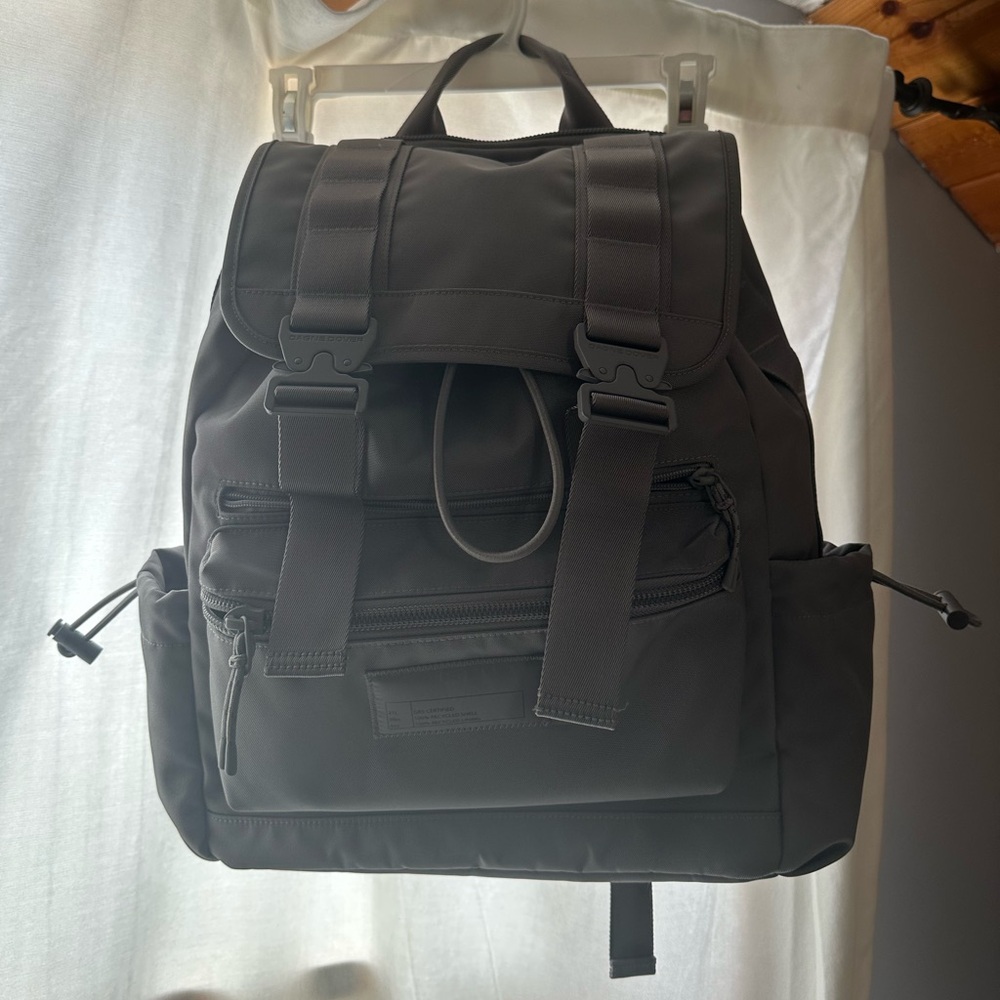 Ash grey Dagne Dover Brooklyn backpack
